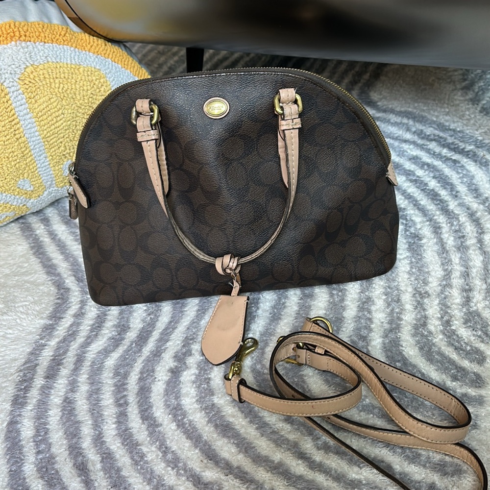 Authentic Coach Satchel Purse / Handbag